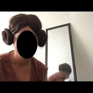 Leia wig Star Wars halloween